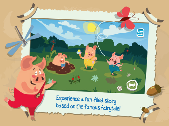 The Adventures of the Three Little Pigs