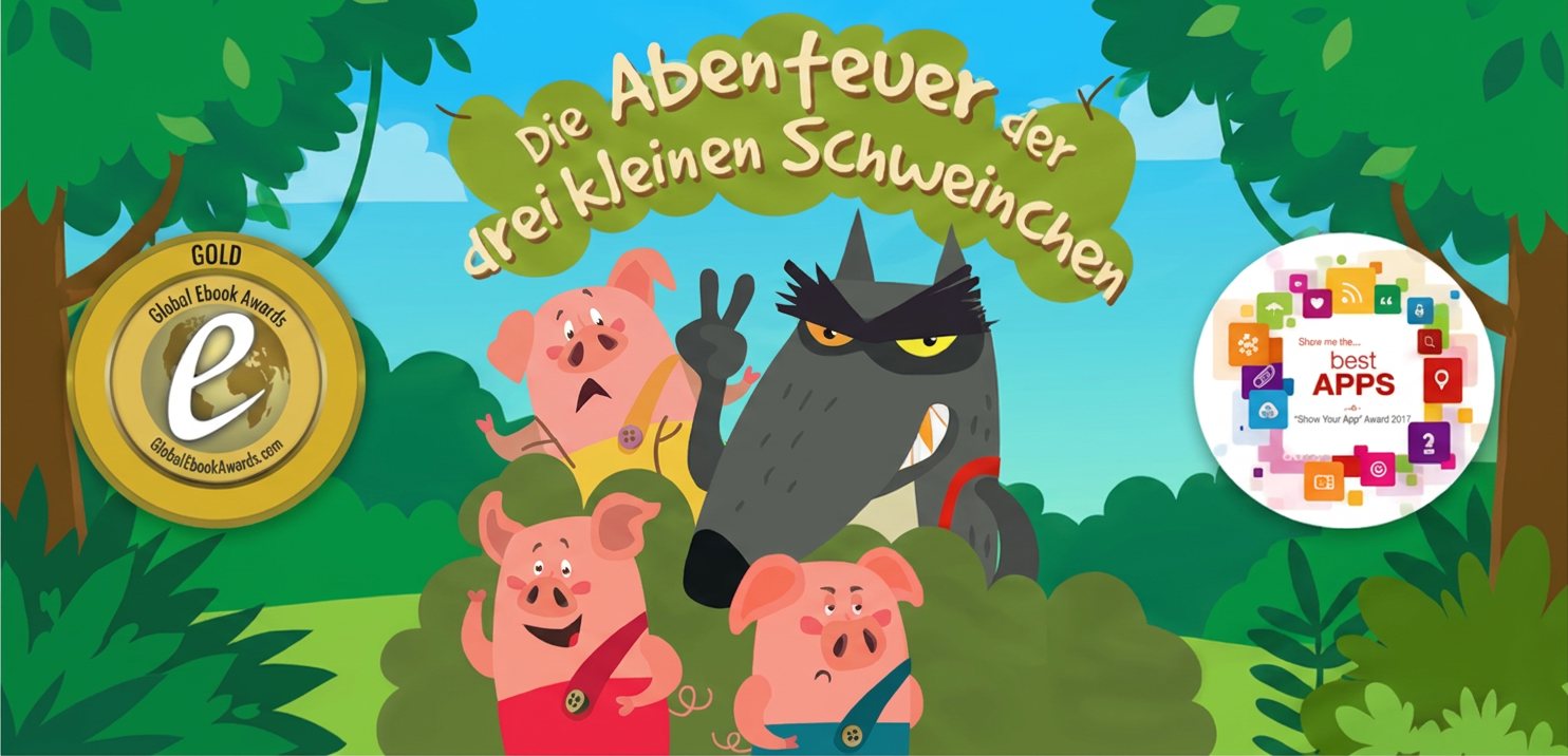 Die Abenteuer der drei kleinen Schweinchen